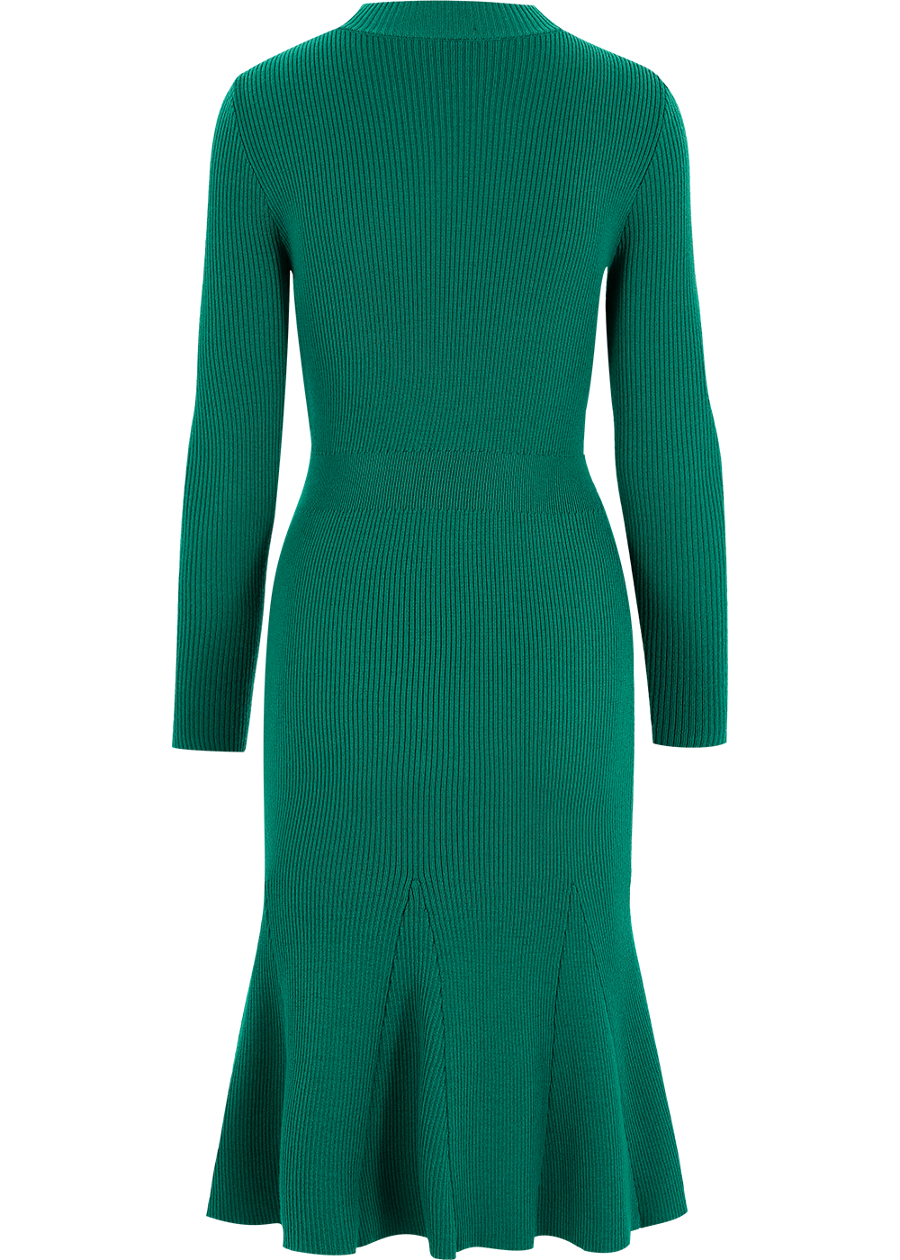 SALAZIA Vanilla Green Wool Knit Dresses