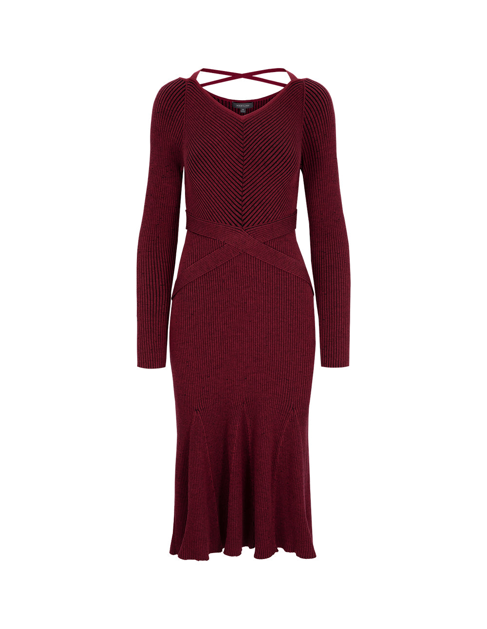 SALAZIA Burgundy Cameo Dresses