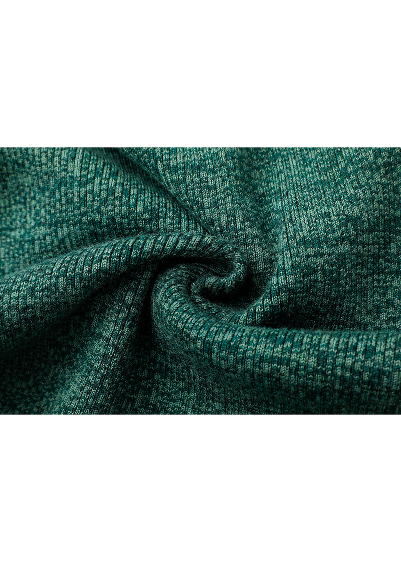 SALAZIA Vanilla Green Wool Blend Knit Dresses