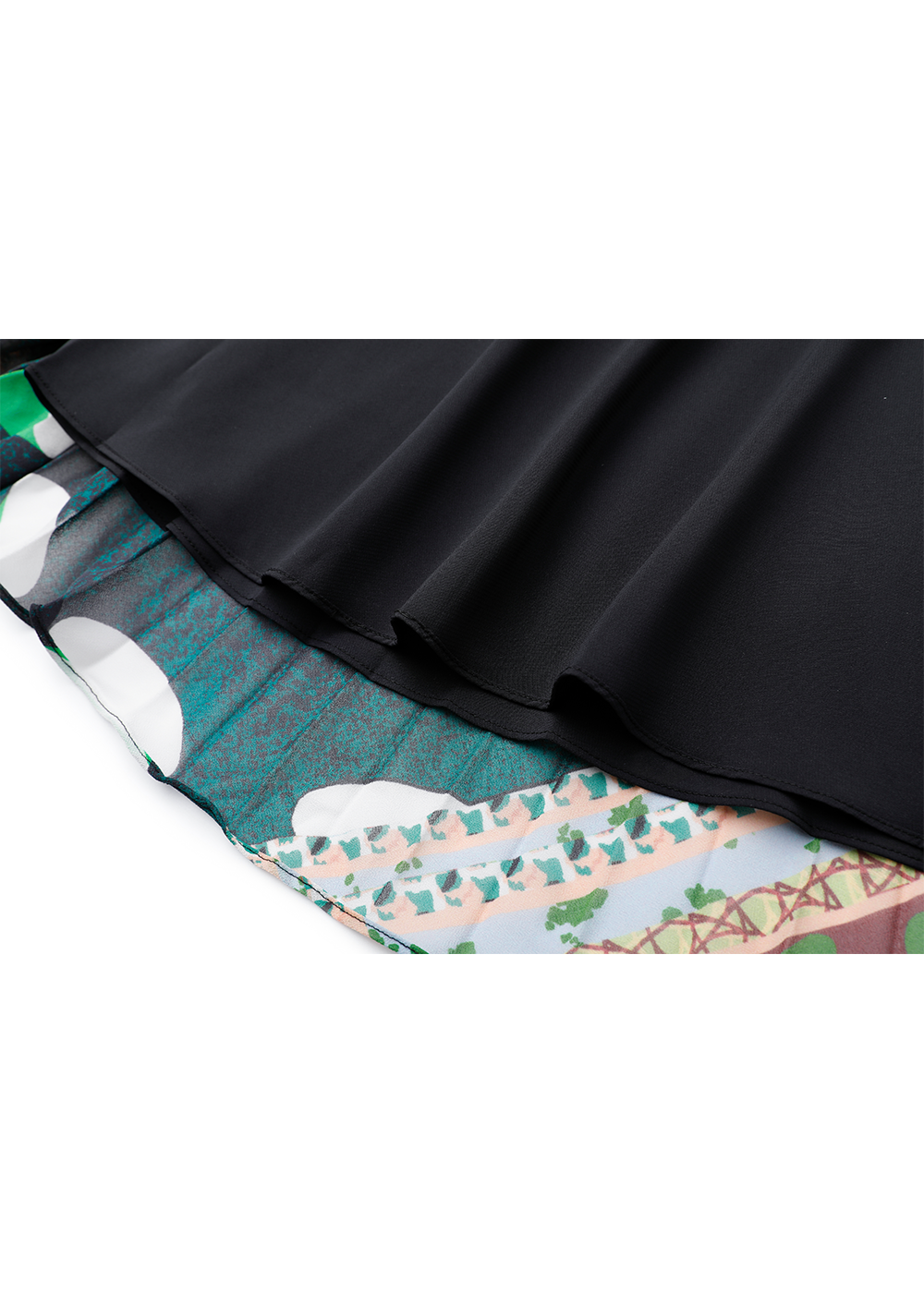 SALAZIA Green Forest Wool-Blend Dresses