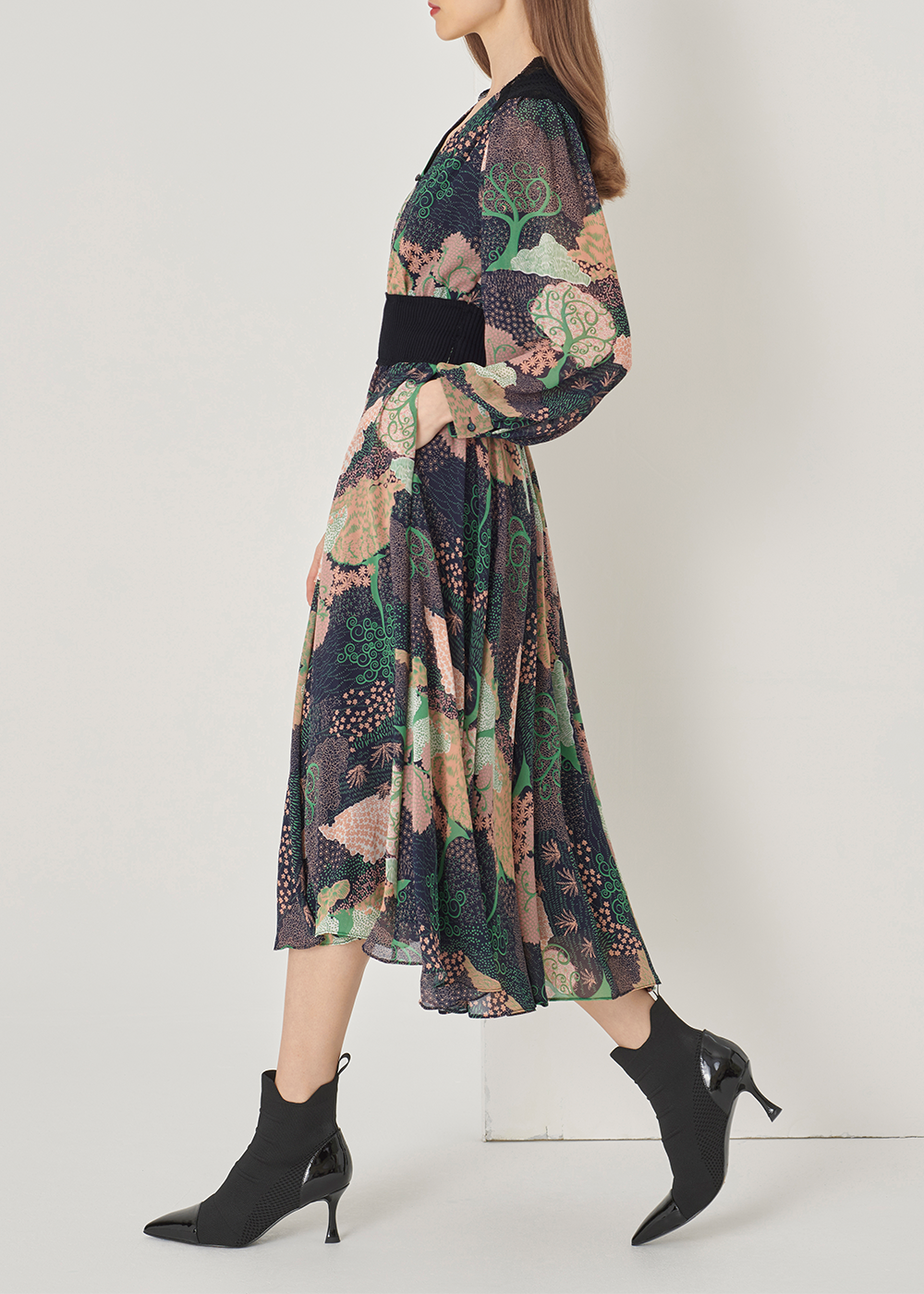 SALAZIA Enchanted Forest Green Dresses