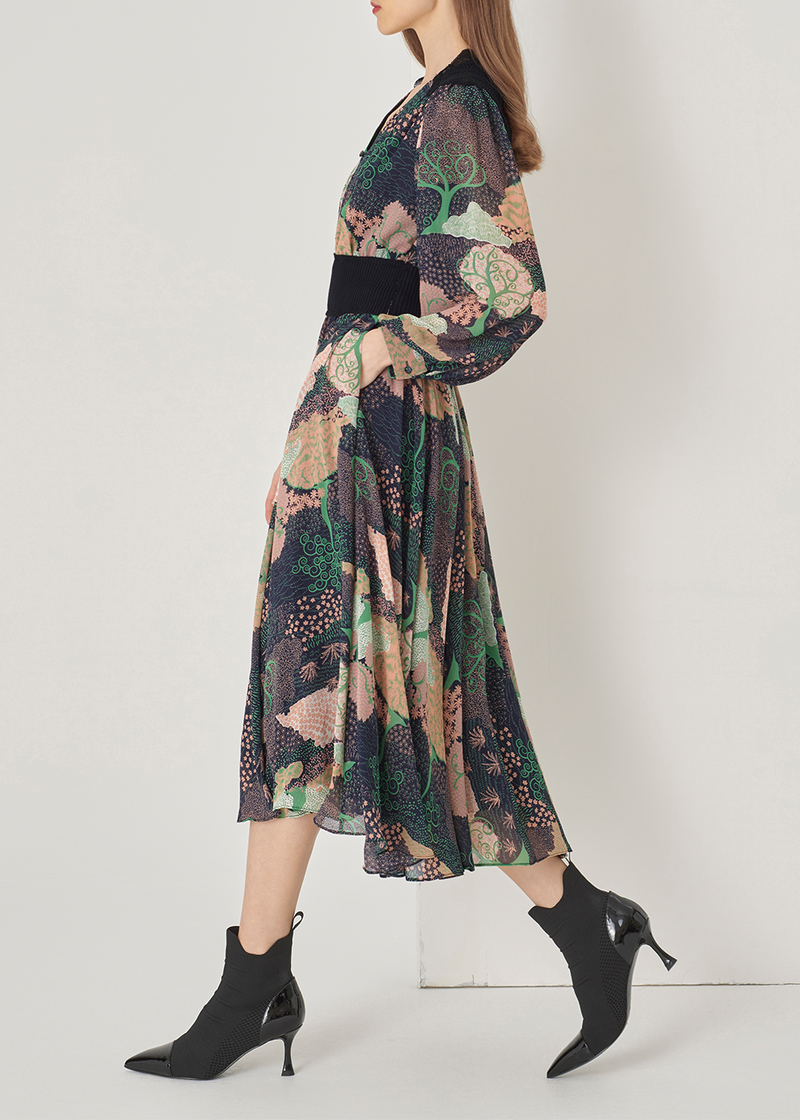 SALAZIA Enchanted Forest Green Dresses