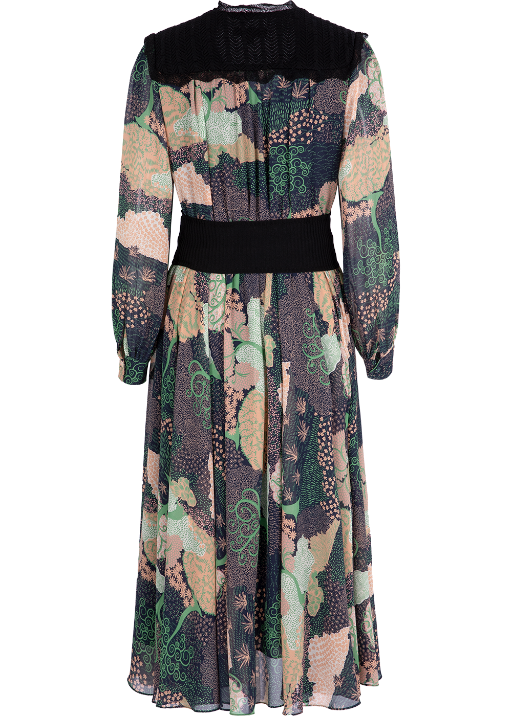 SALAZIA Enchanted Forest Green Dresses