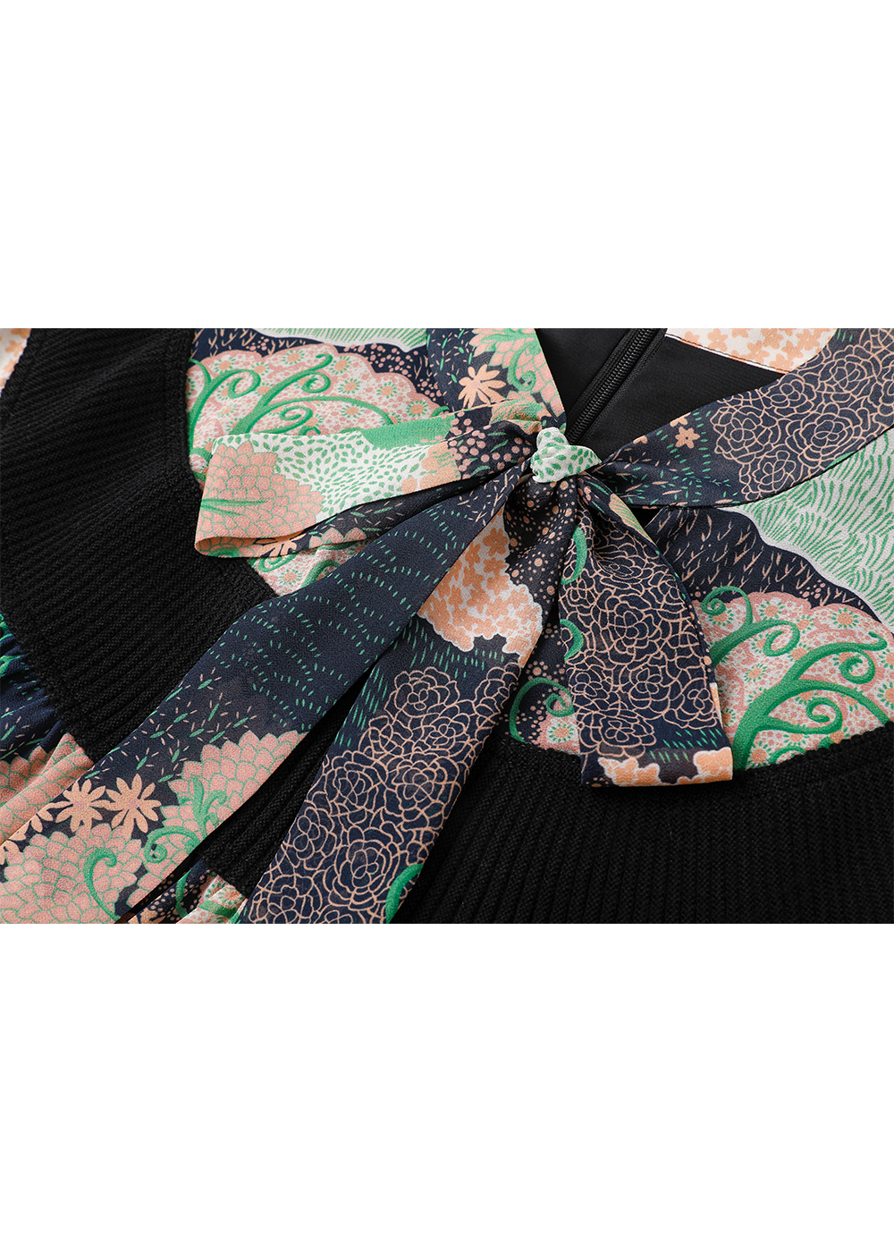 SALAZIA Enchanted Forest Green Drop-Shoulder Dresses