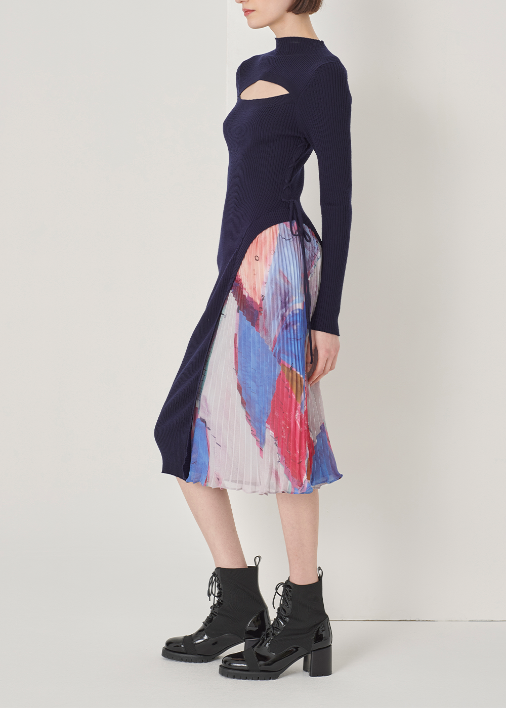 SALAZIA Starlight Marble Wool Blend Dresses