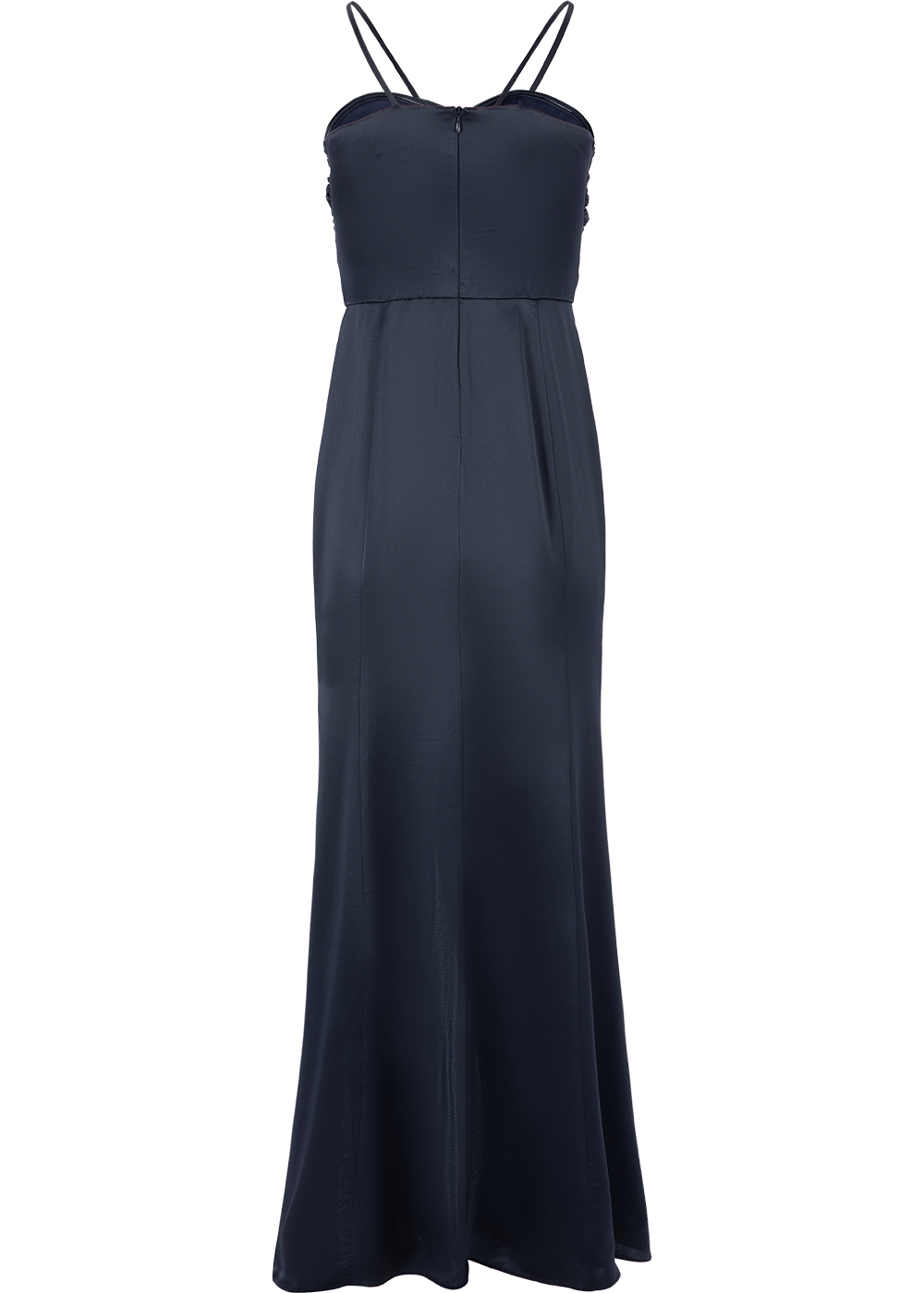 SALAZIA Deep Blue Acetate Blend Maxi Dresses
