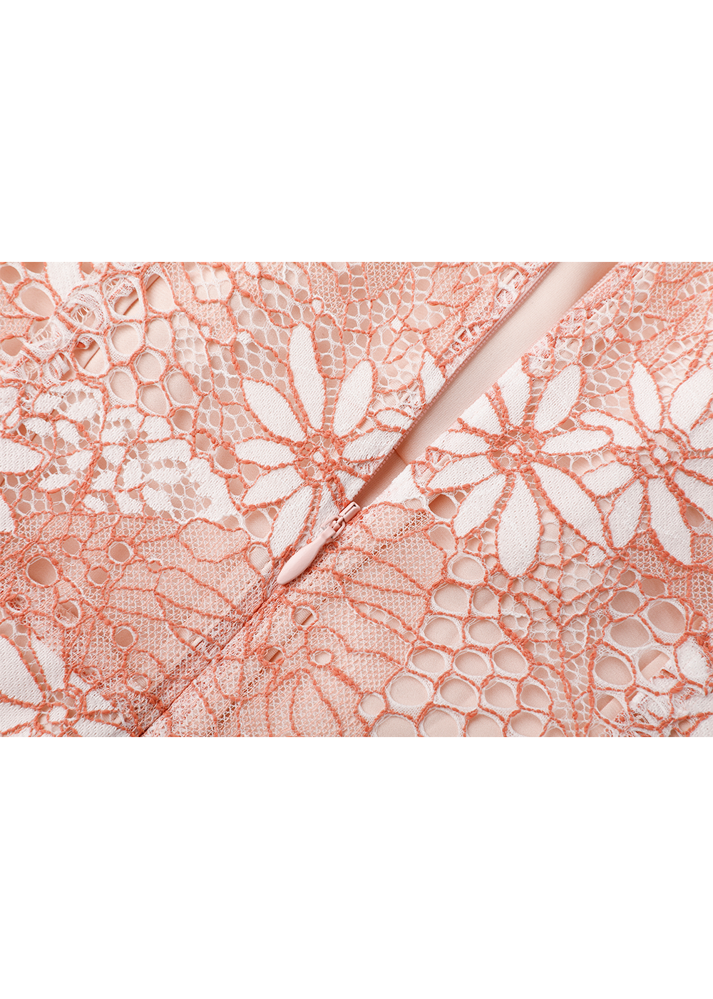SALAZIA Pink Nylon Blend Short-Sleeve Dresses