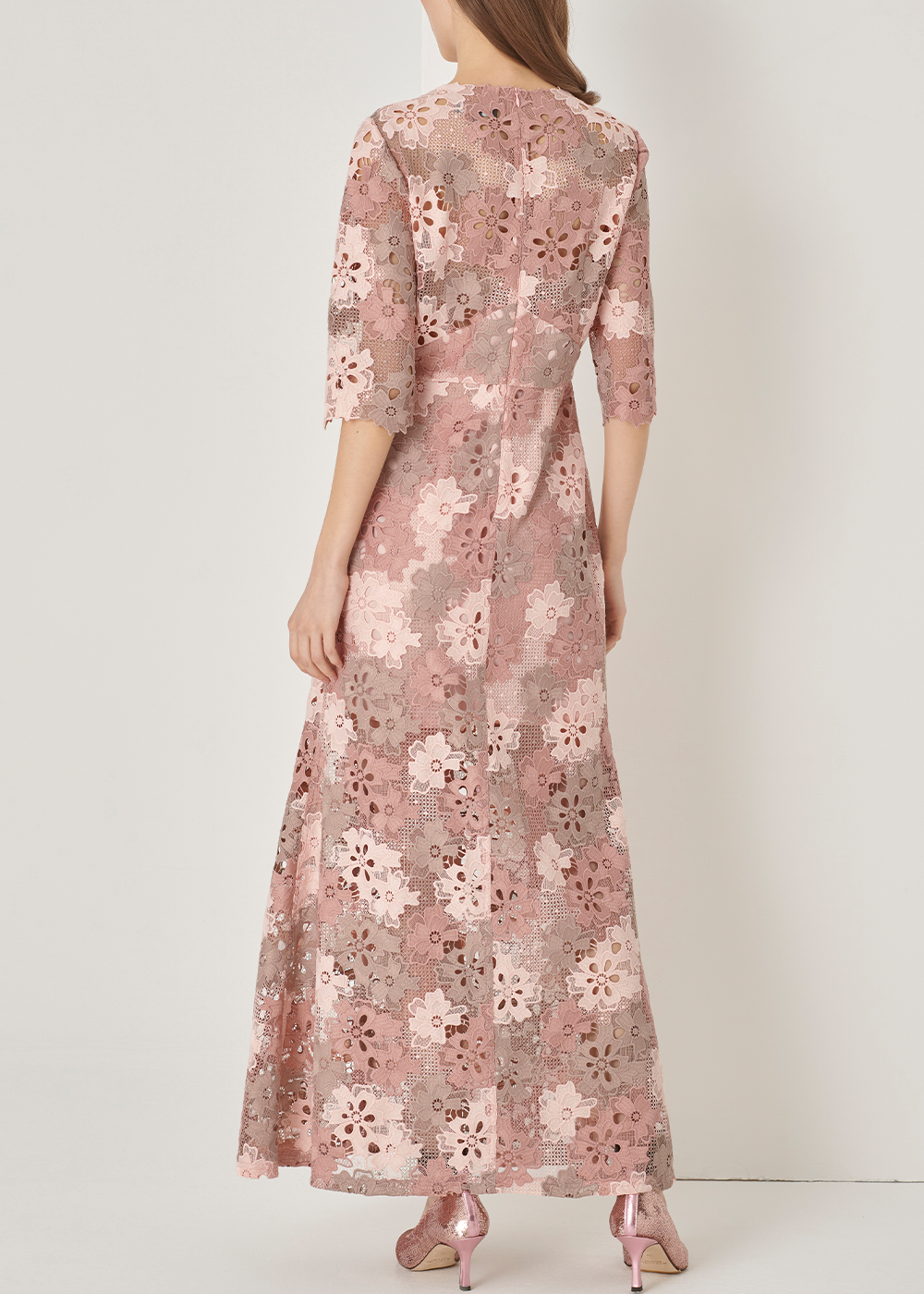 SALAZIA Pink Maxi Dresses