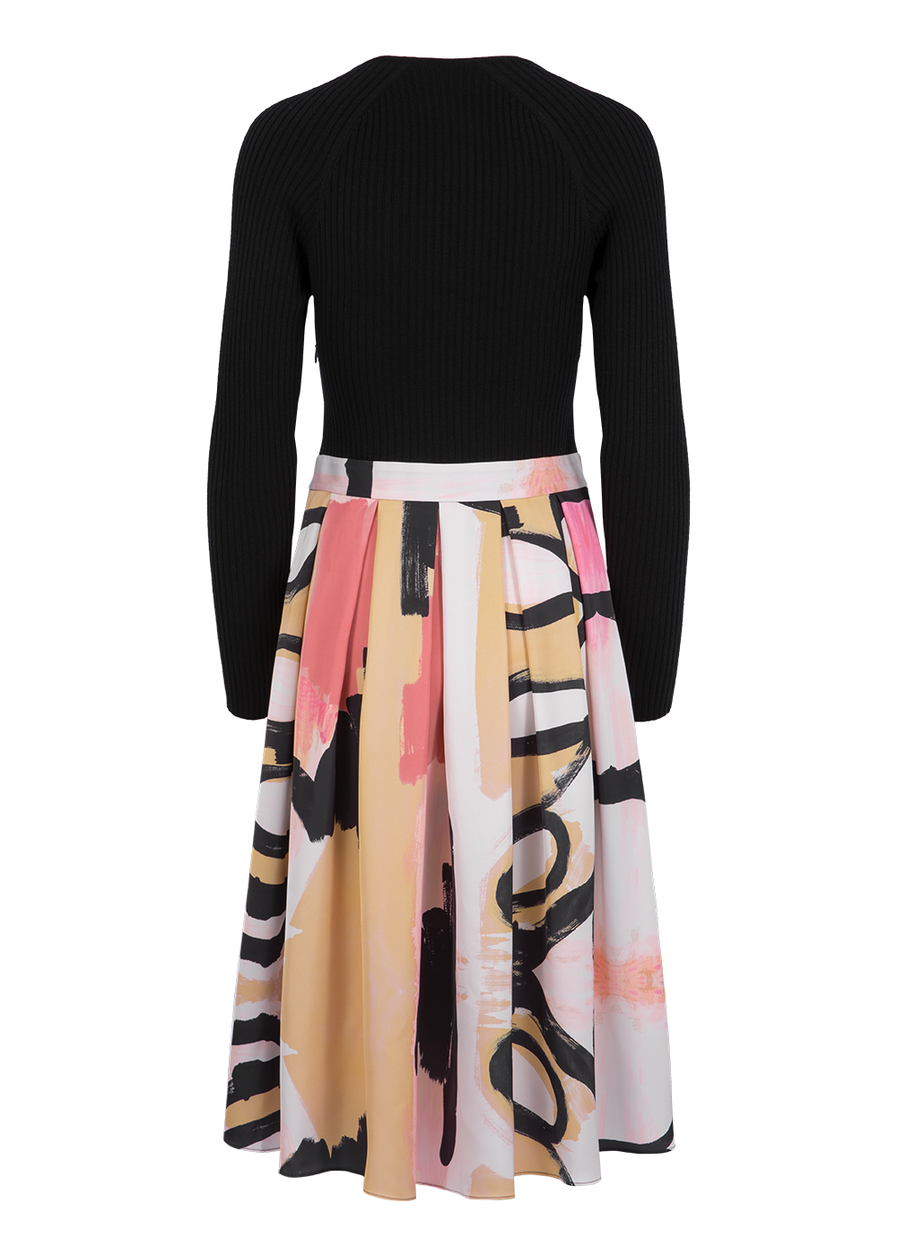 SALAZIA Pink Noir Doodle Dresses