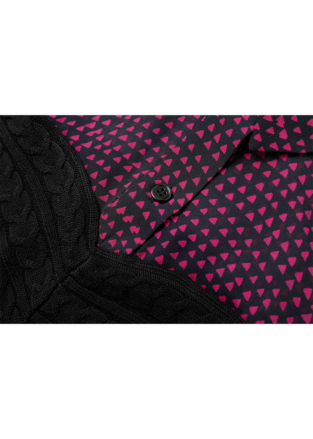SALAZIA Black-Red Polka Dot Dresses