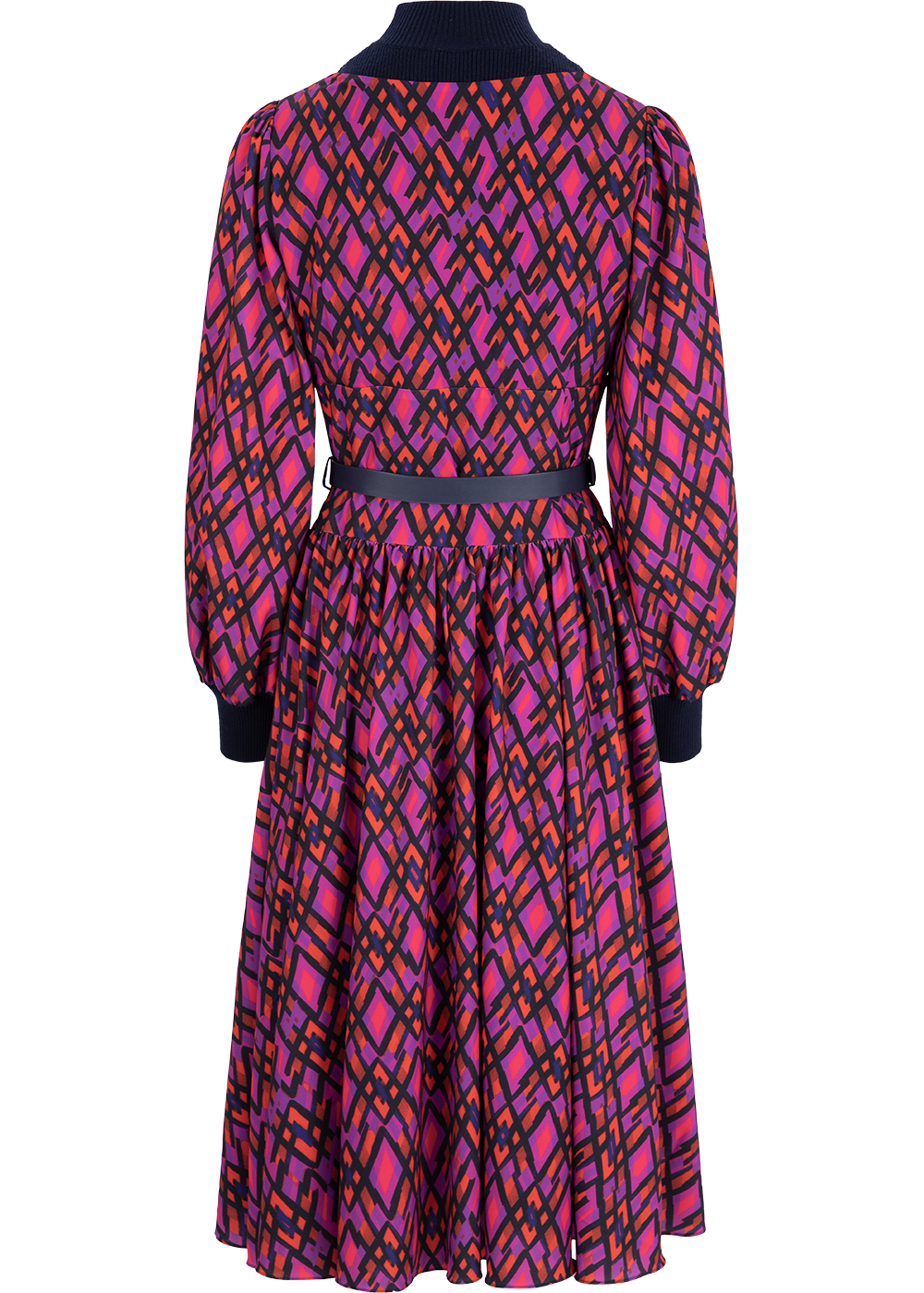 SALAZIA Mulberry Plaid Dresses