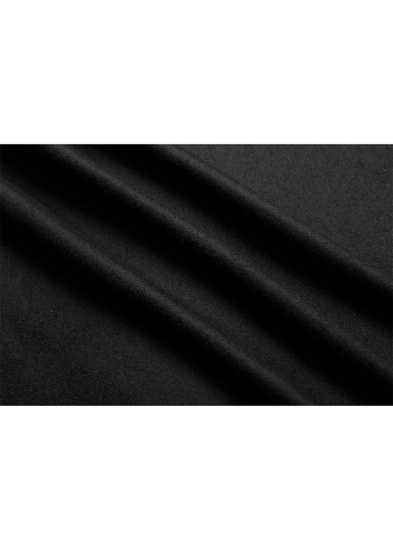 SALAZIA Black Wool Blend Dresses