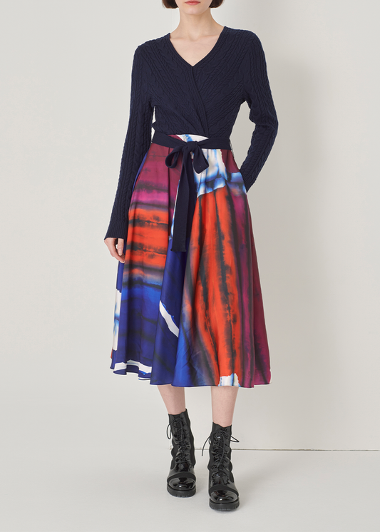 SALAZIA Blue Haze Dip-Dye Dresses