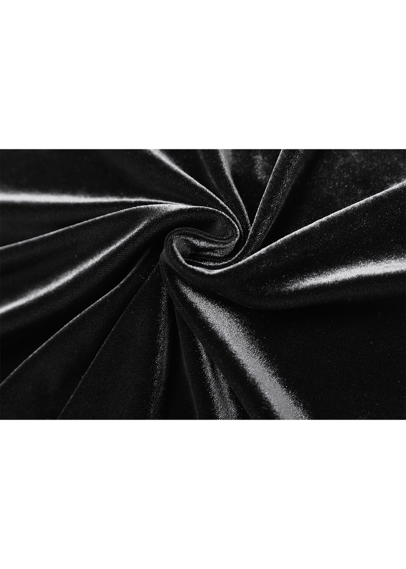 SALAZIA Black Fitted Midi Dresses