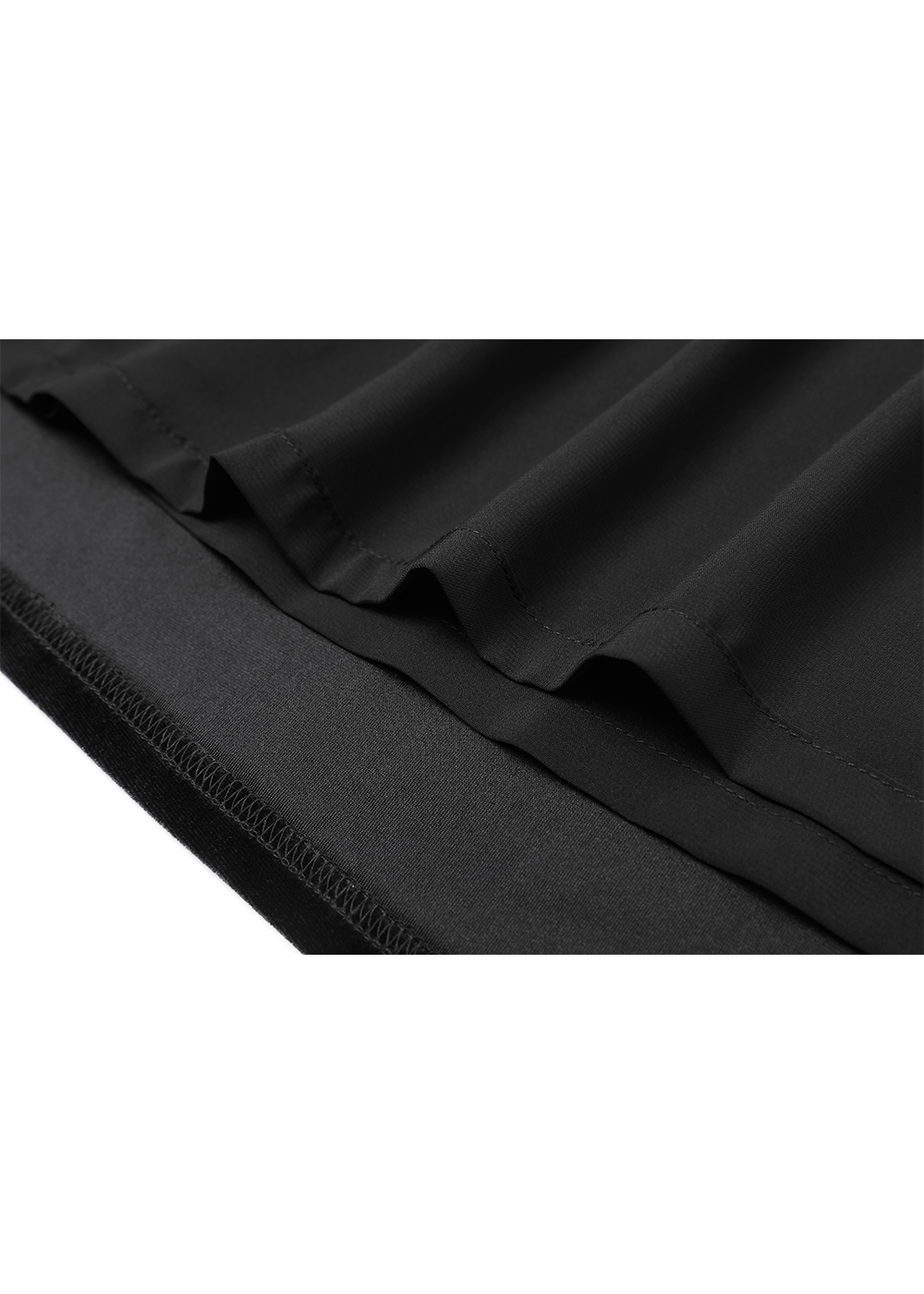 SALAZIA Black Fitted Midi Dresses