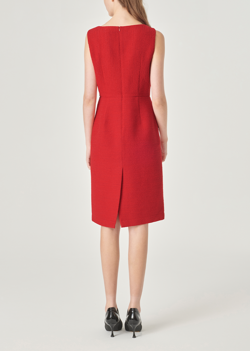 SALAZIA Crimson Silhouette Dresses