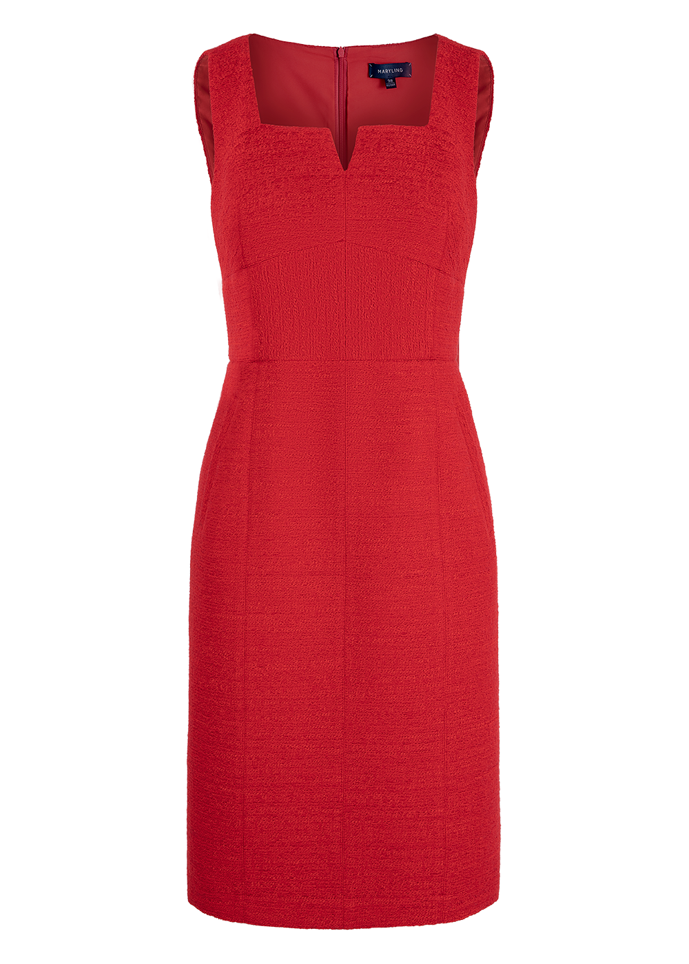 SALAZIA Crimson Silhouette Dresses