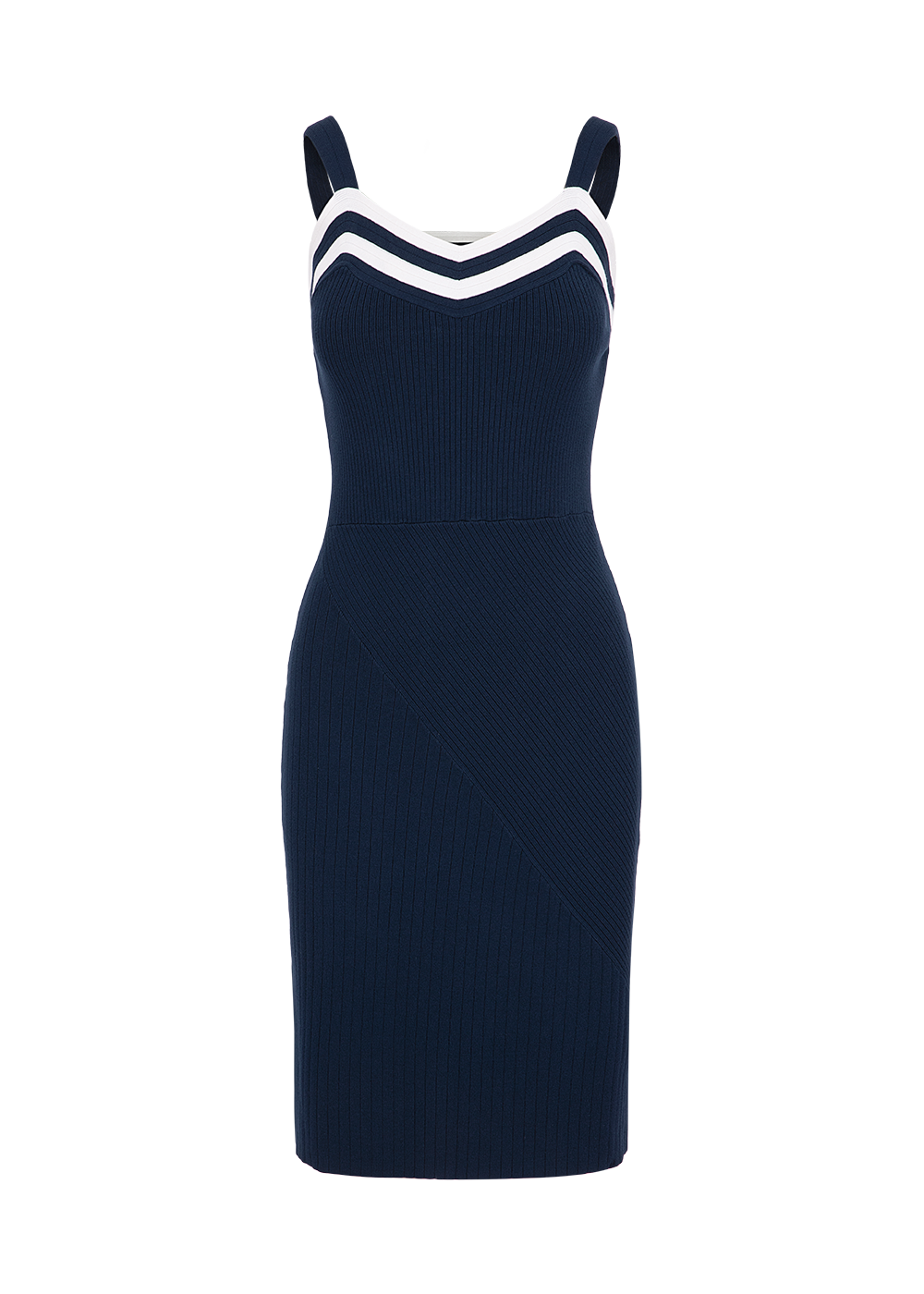SALAZIA Deep Navy Slip Dresses