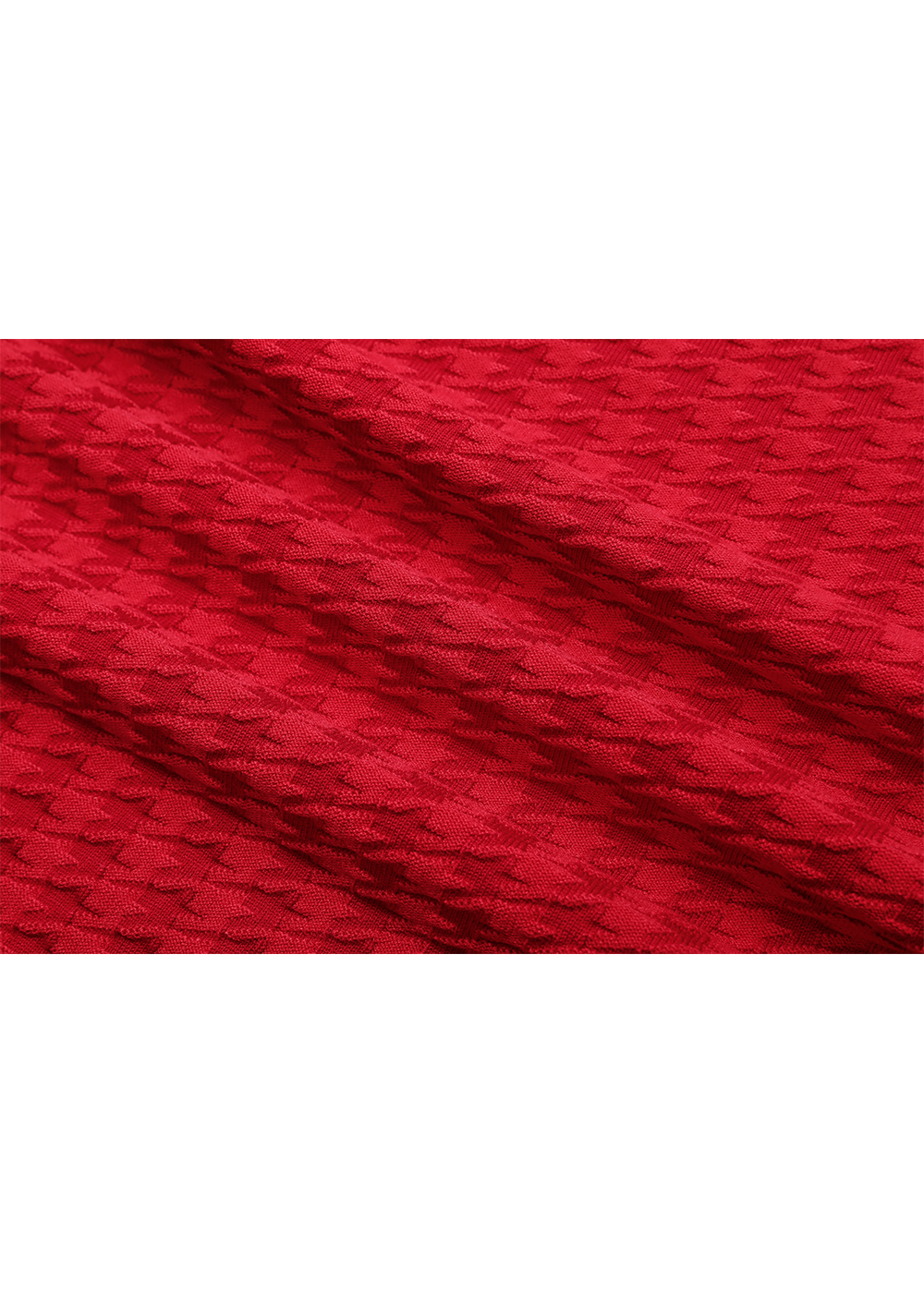 SALAZIA Bright Red Viscose Knit Dresses