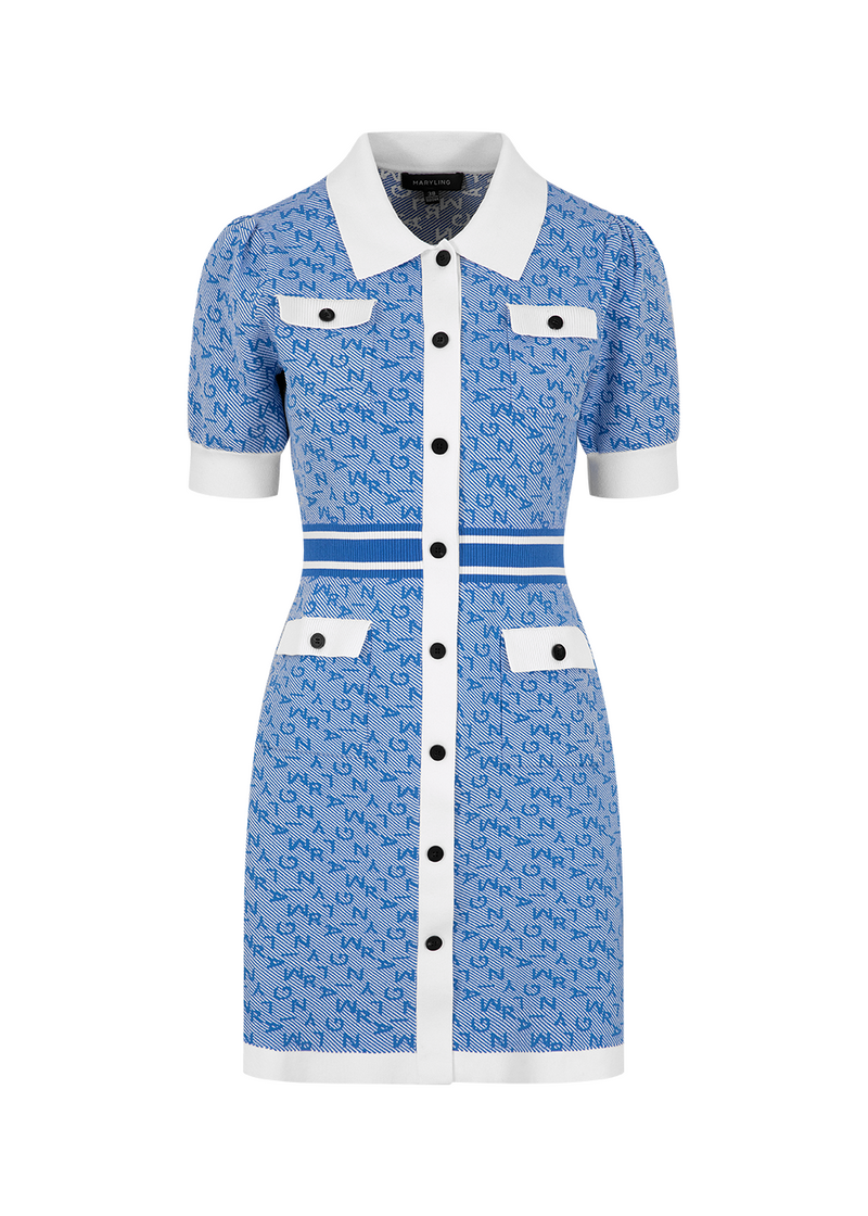 SALAZIA Denim Knit Dresses