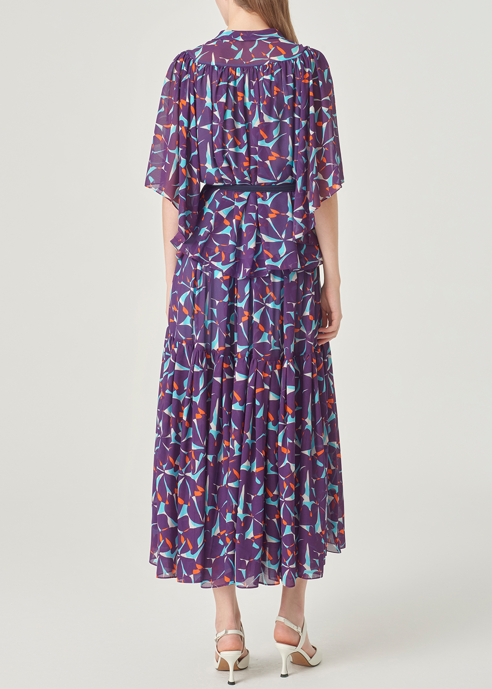 SALAZIA Bauhinia Print Blouses