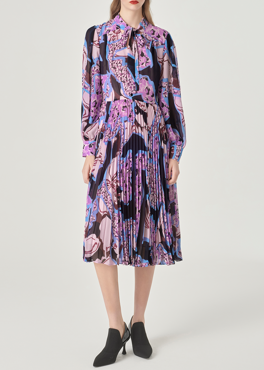 SALAZIA [Color Name Missing] Long-Sleeve Dresses