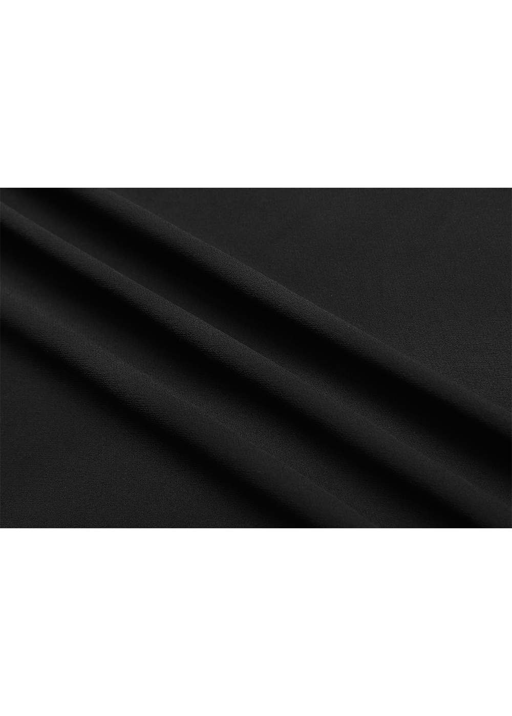 SALAZIA Black Silk Long-Sleeve Dresses