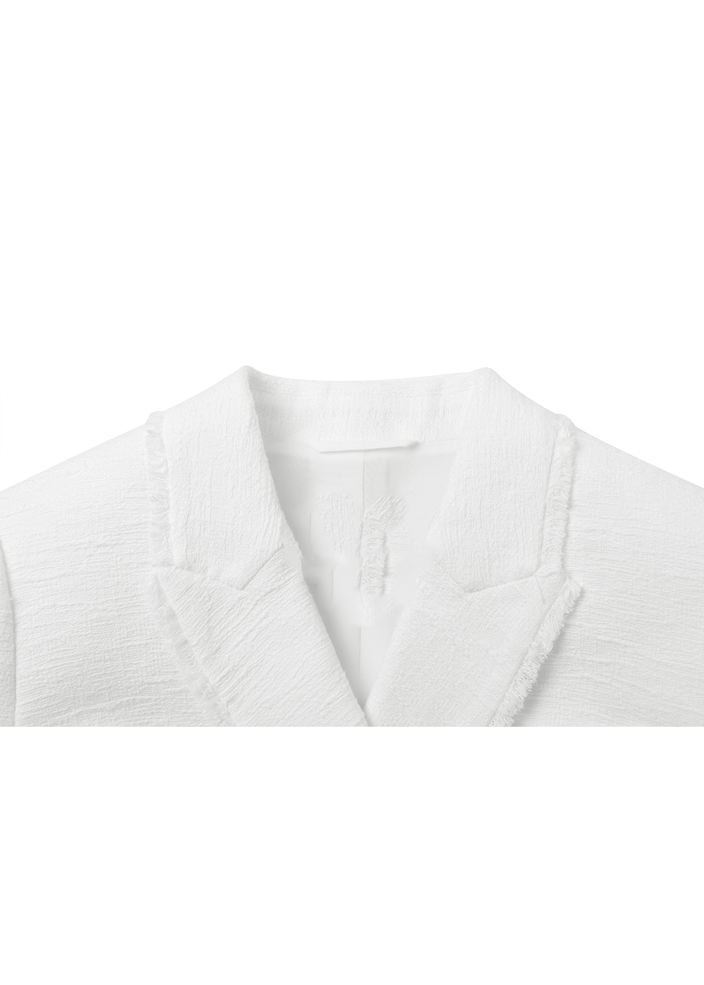 SALAZIA White Cotton-Viscose Blend Short-Sleeve Dresses
