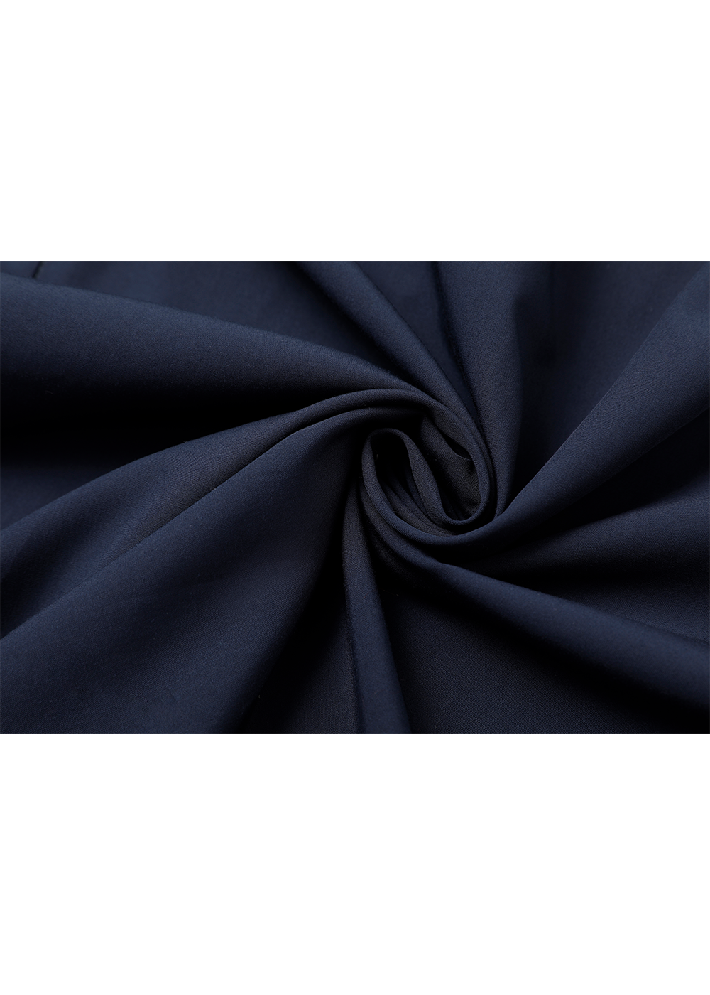 SALAZIA Deep Blue Viscose-Polyester Blend Dresses