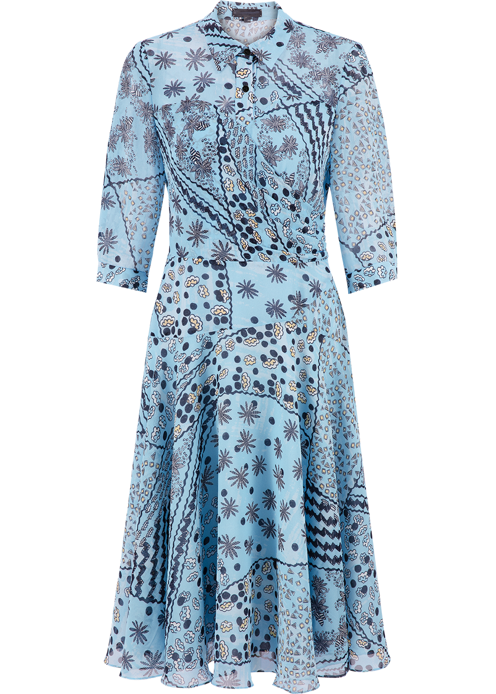 SALAZIA Underwater Garden Print Dresses