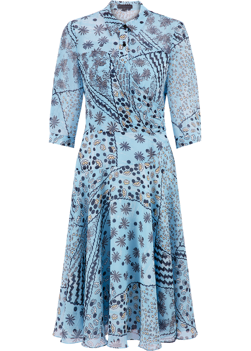SALAZIA Underwater Garden Print Dresses