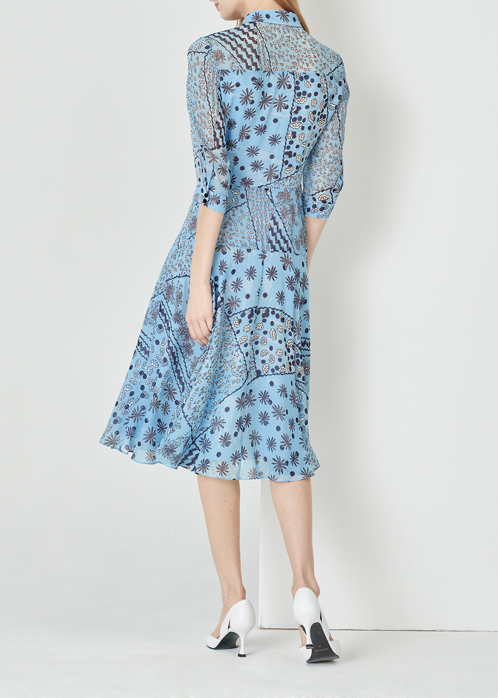 SALAZIA Underwater Garden Print Dresses