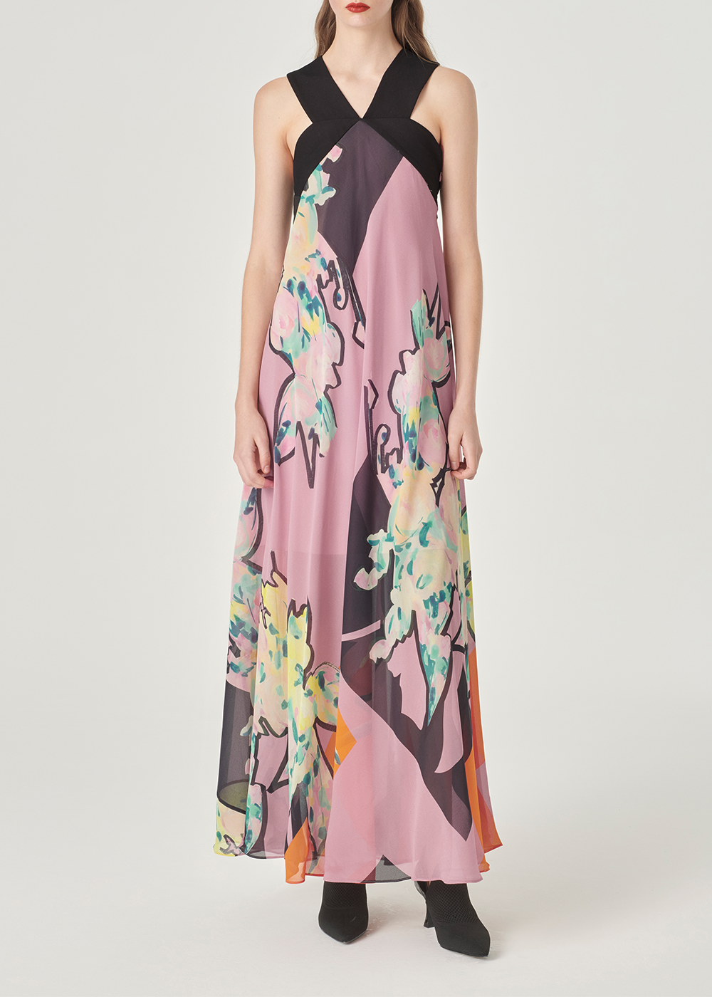 SALAZIA Pink Cutwork Dresses