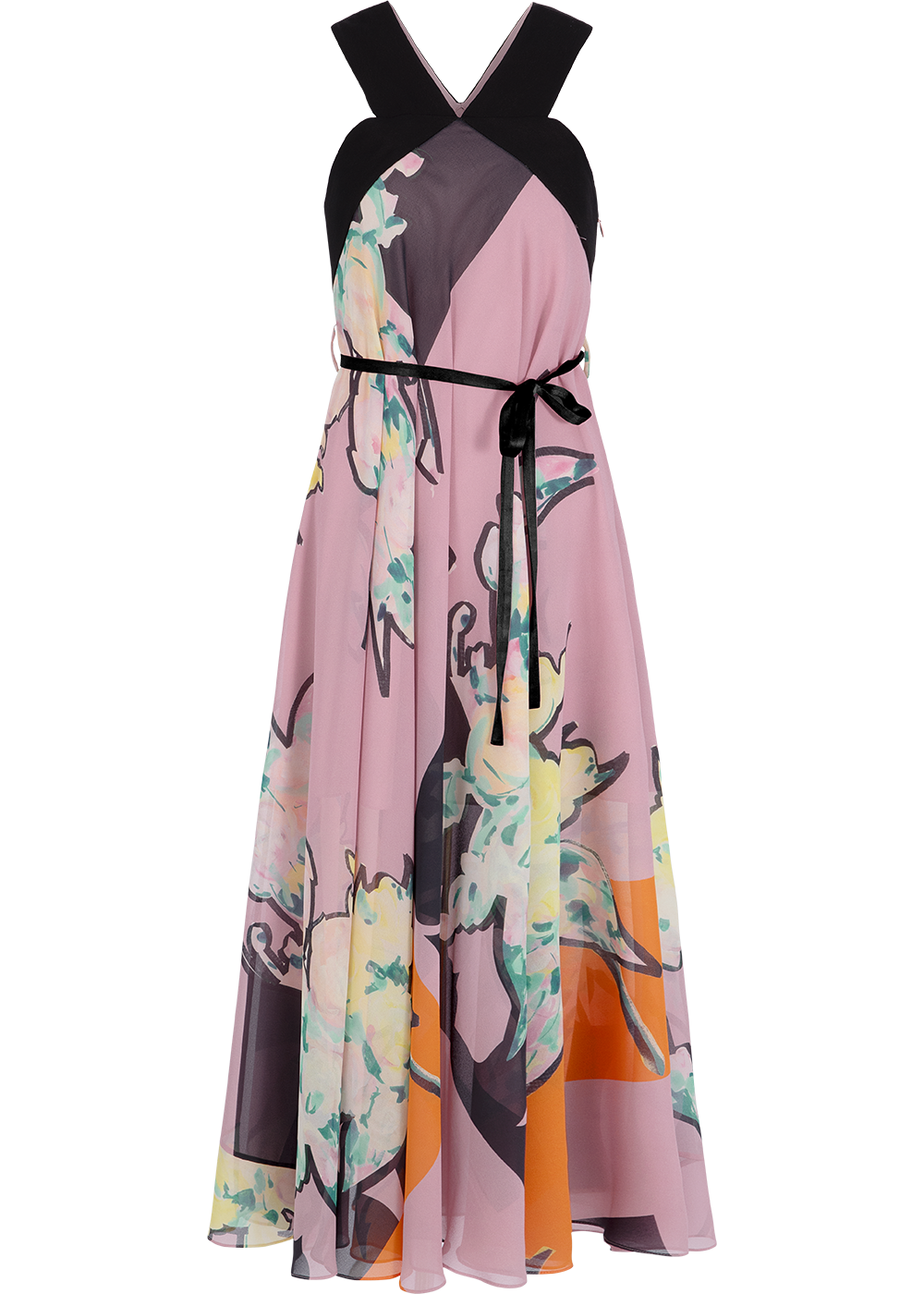 SALAZIA Pink Cutwork Dresses