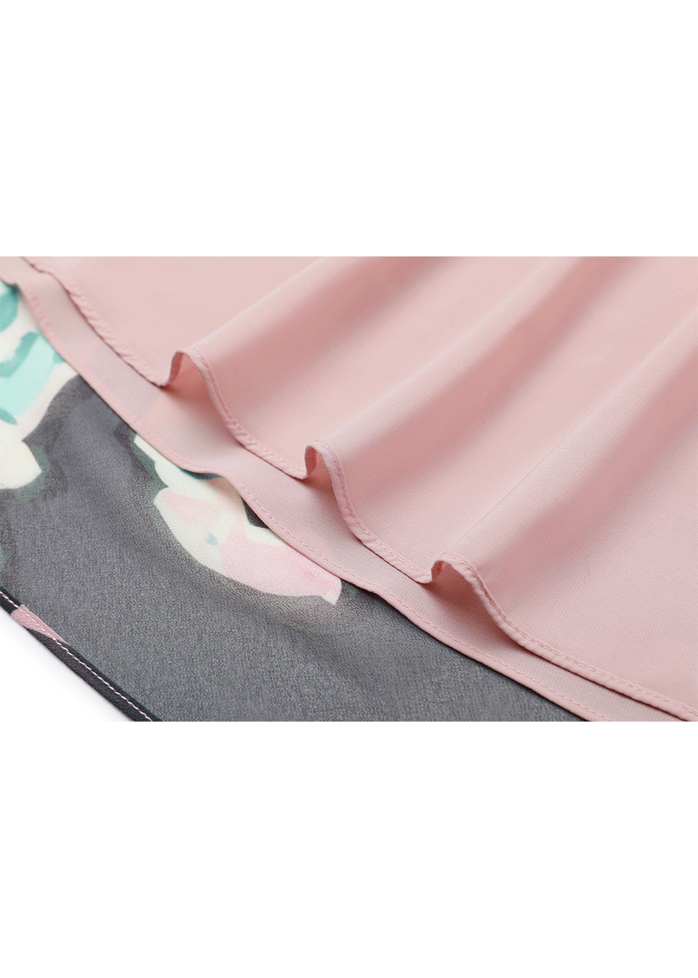 SALAZIA Pink Cutout Pattern Dresses