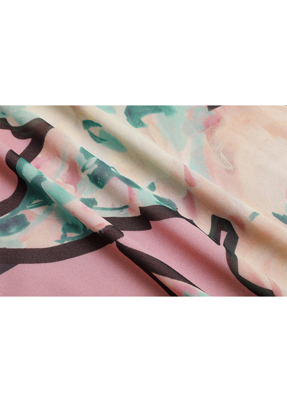 SALAZIA Pink Cutout Pattern Dresses