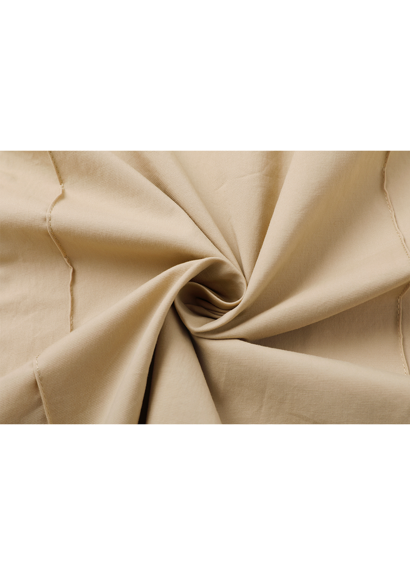 SALAZIA Sand Cotton-Blend Stretch Dresses