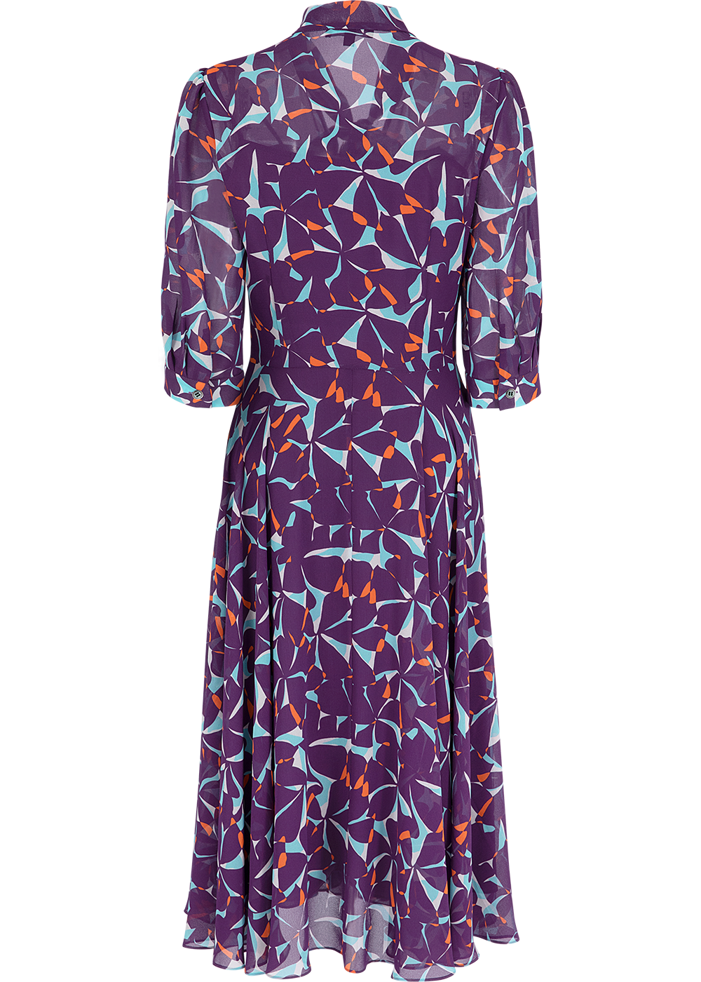 SALAZIA Bauhinia Floral Print Dresses