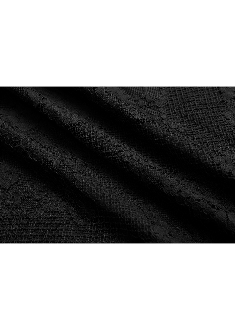 SALAZIA Black Fit-and-Flare Dresses