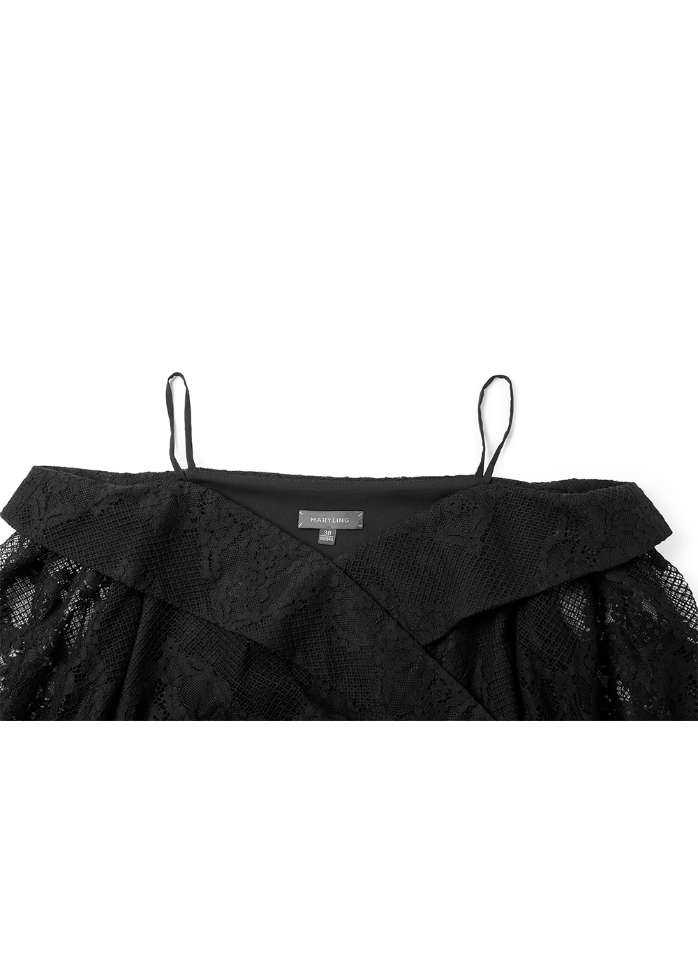 SALAZIA Black Fit-and-Flare Dresses