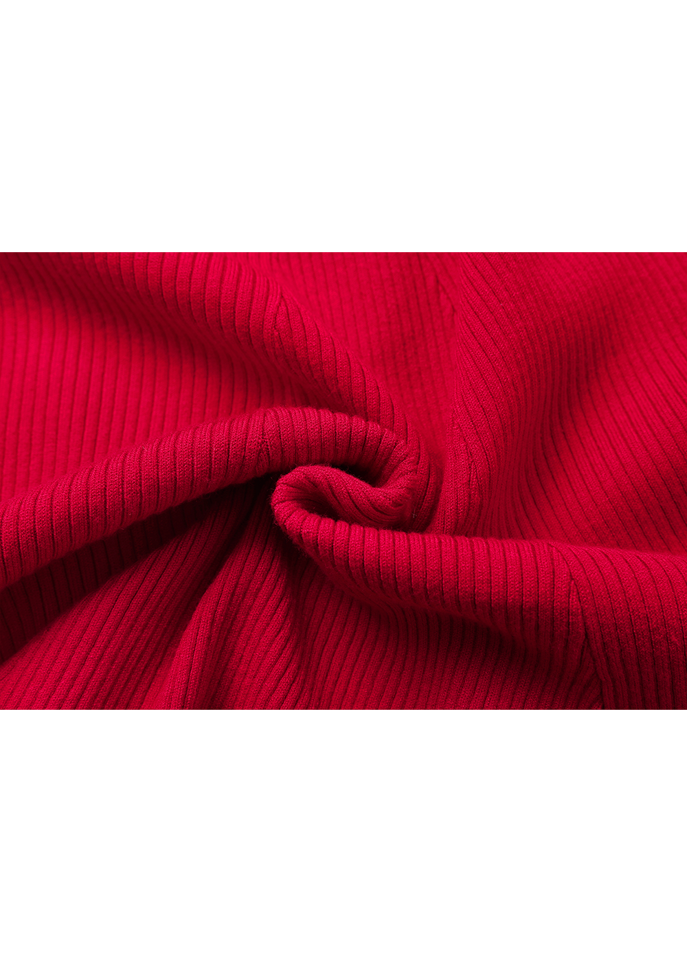 SALAZIA Bright Red Viscose Blend Knit Dresses