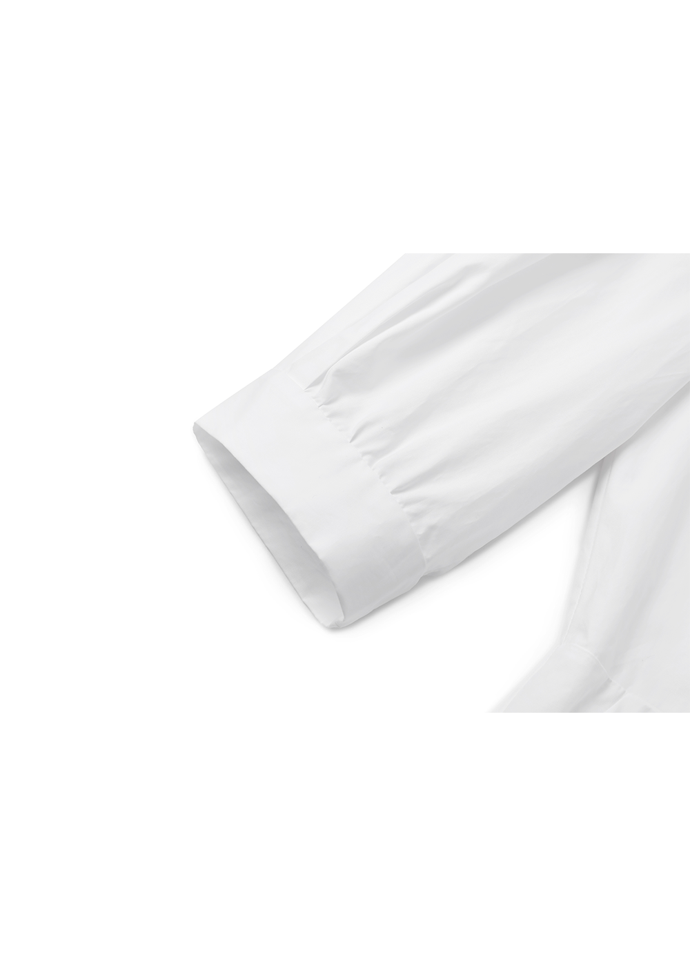 SALAZIA White Cotton Long-Sleeve Dresses