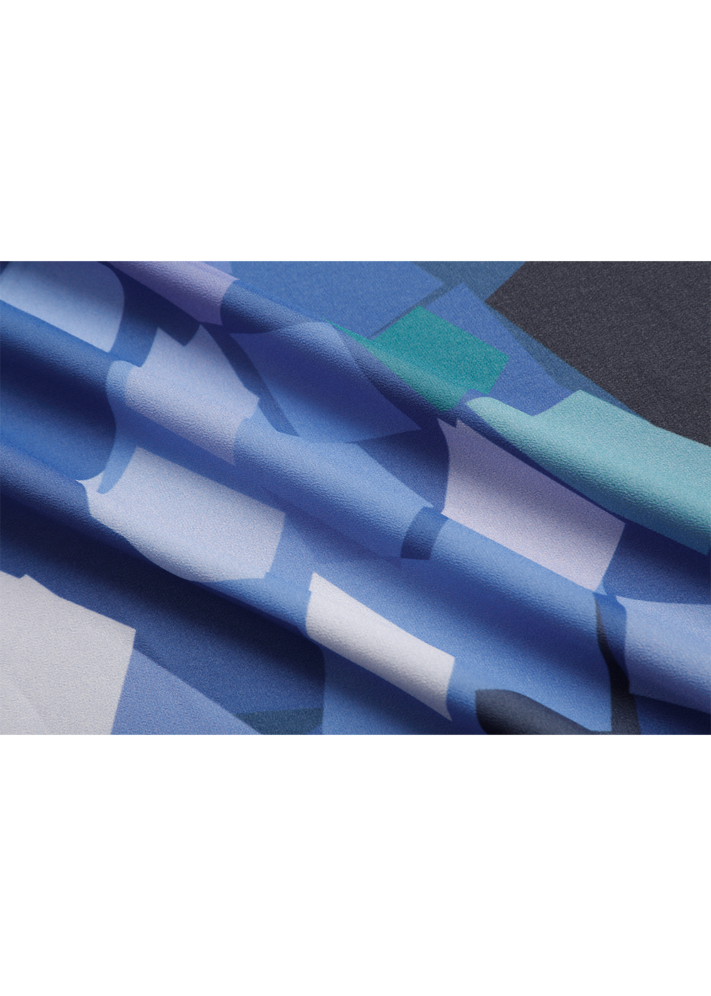 SALAZIA Blue Dreamy Light and Shadow Maxi Dresses
