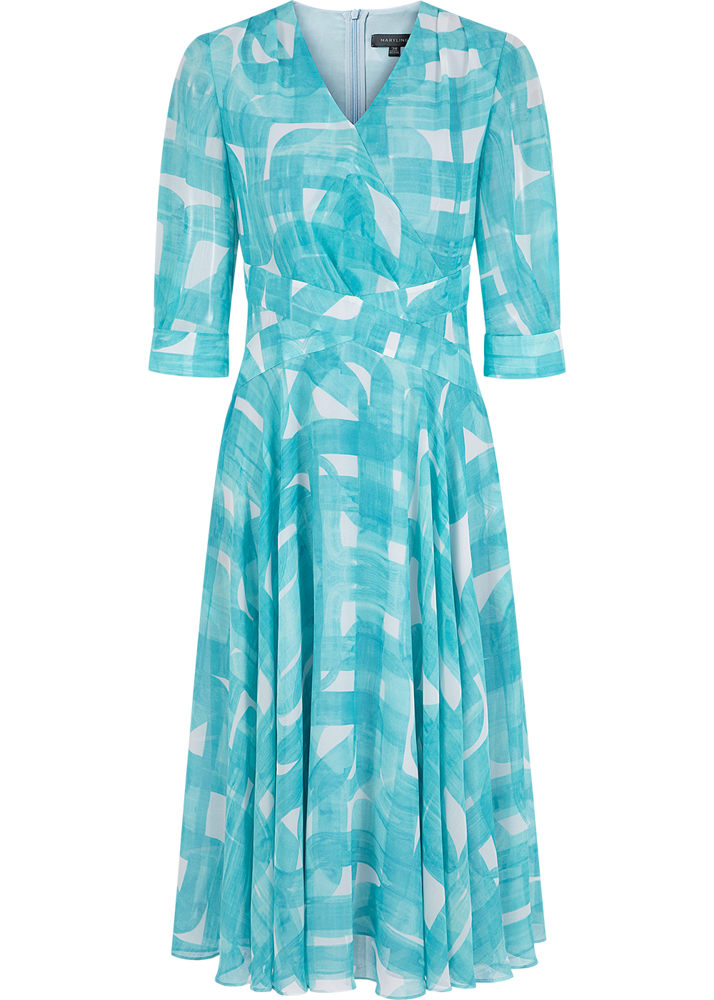 SALAZIA Ethereal Brushstroke Column Dresses