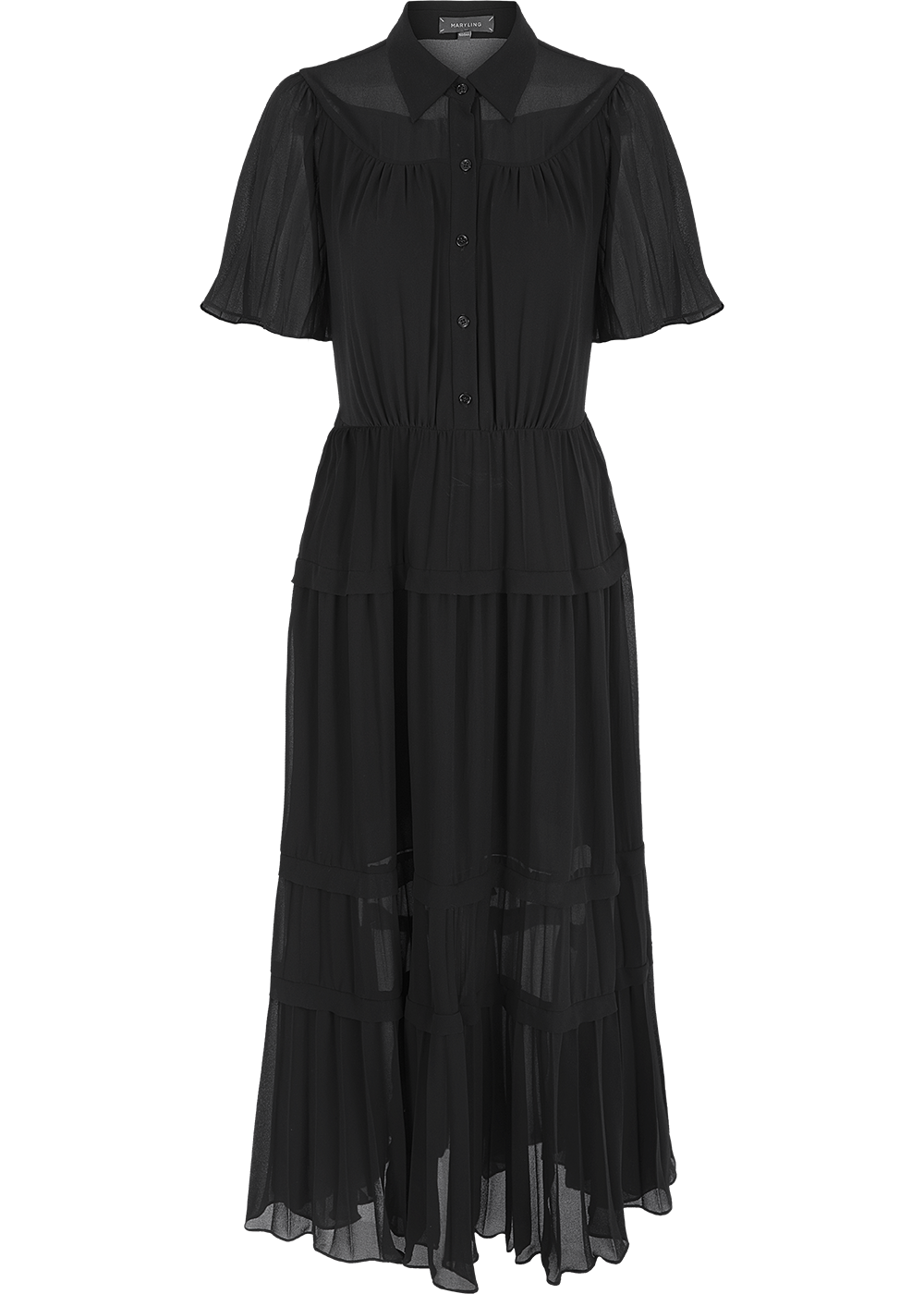 SALAZIA Black Maxi Dresses