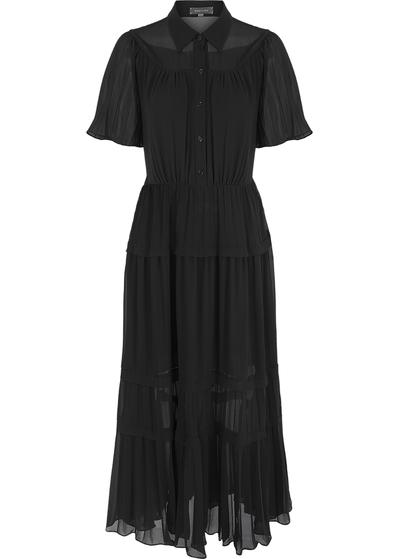 SALAZIA Black Maxi Dresses