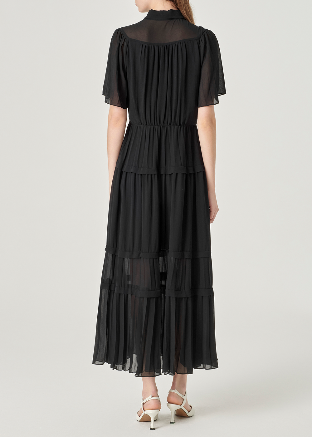 SALAZIA Black Maxi Dresses