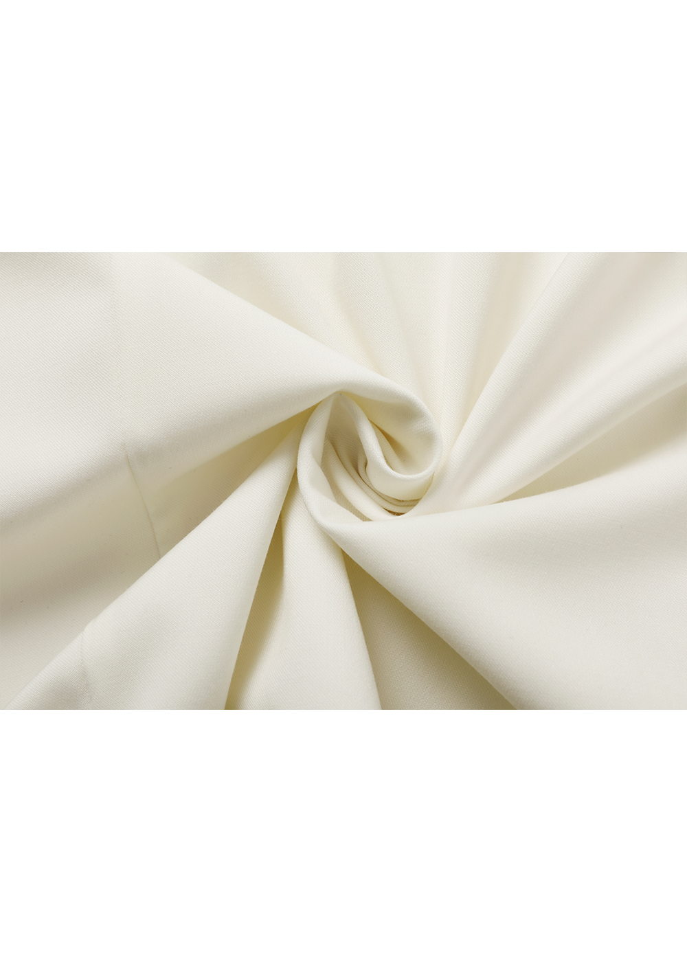 SALAZIA Ivory Polyester-Viscose Blend Short-Sleeve Dresses