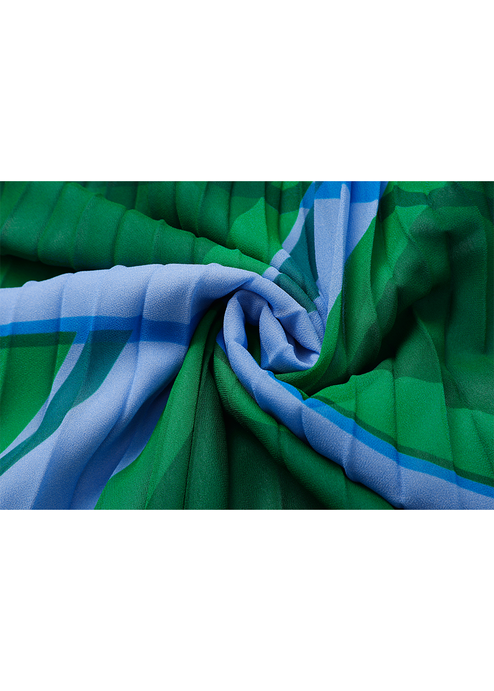 SALAZIA Blue-Green Seabed Ripple Dresses