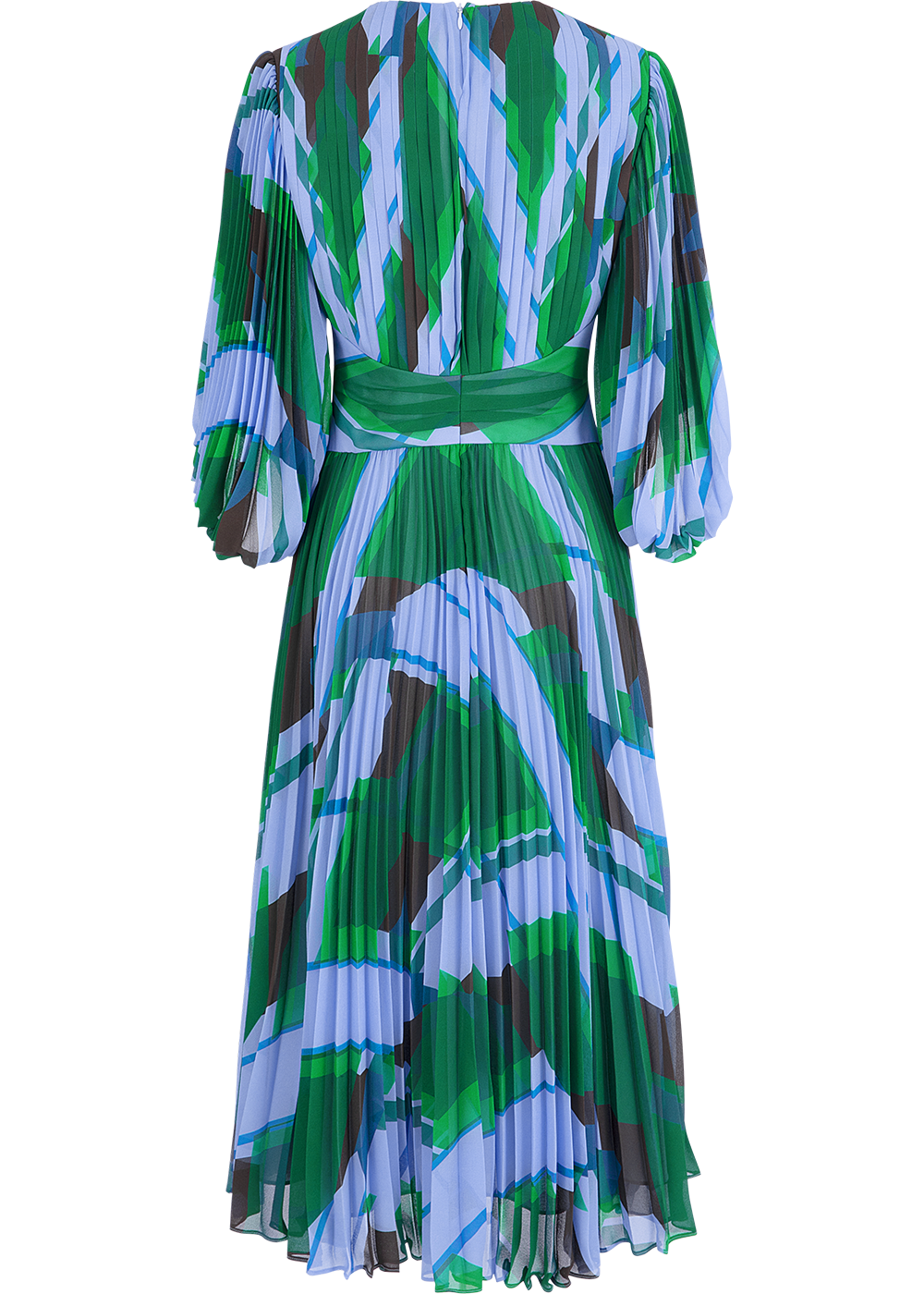 SALAZIA Blue-Green Seabed Ripple Dresses